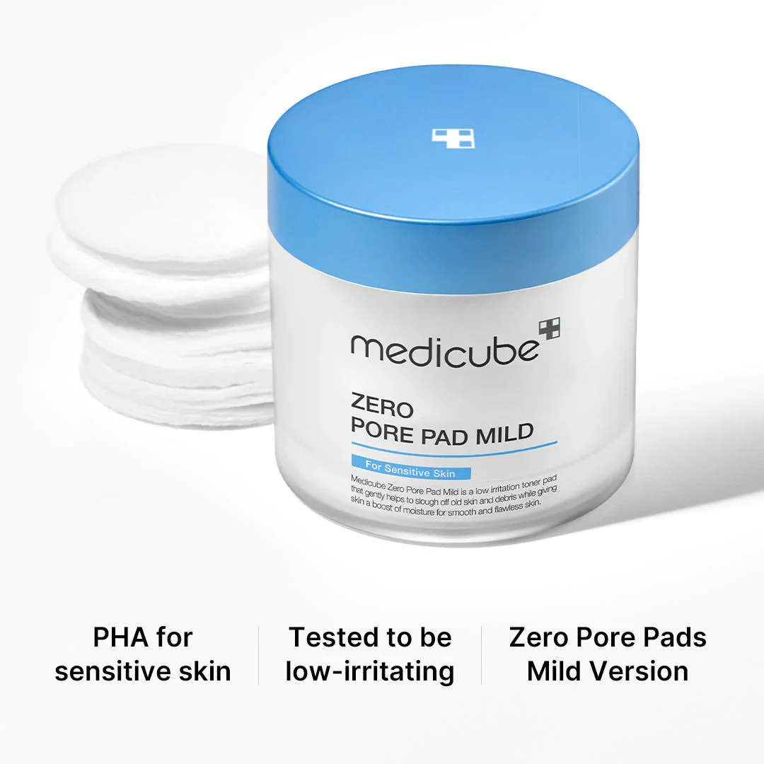 Medicube Zero Pore Madecassoside Pads (Mild)