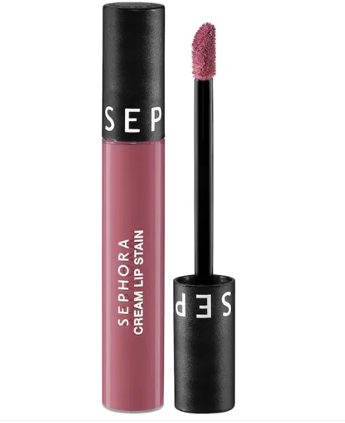SEPHORA COLLECTION Cream Lip Stain 10HR Liquid Lipstick · 06 Pink Souffle