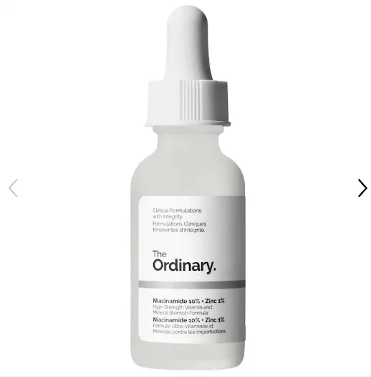 The Ordinary Niacinamide 10% + Zinc 1% Serum for Oily Skin